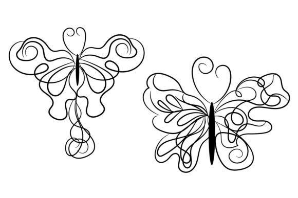 Cute Spring Butterfly Floral
