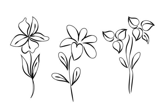 Elegant Floral Ornaments