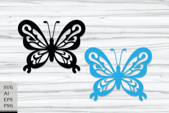 Lovely Floral Butterfly