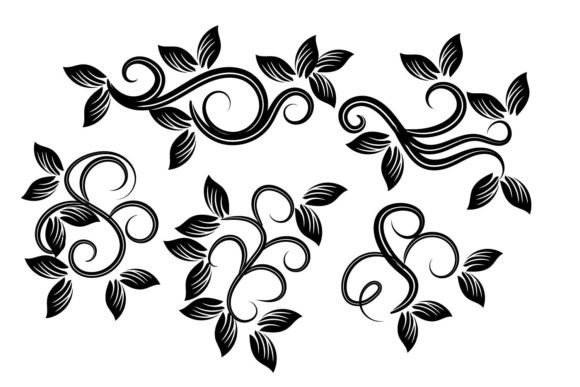 Luxury Vintage Floral Flower